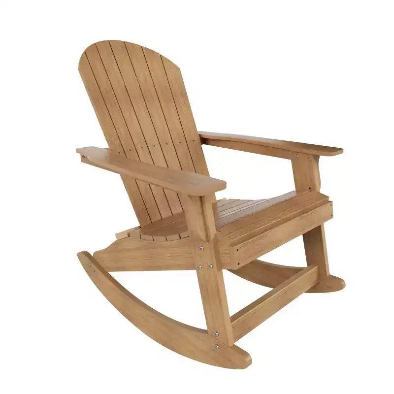 WestinTrends Outdoor Patio All-weather Adirondack Rocking Chair