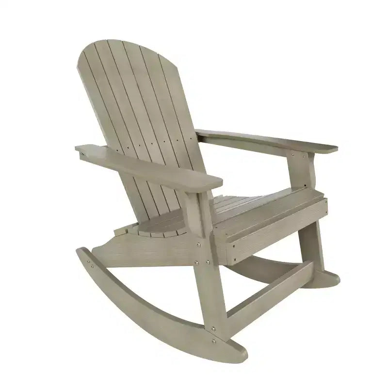 WestinTrends Outdoor Patio All-weather Adirondack Rocking Chair