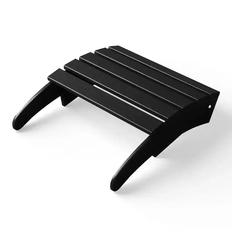 WestinTrends All-Weather Outdoor Patio Poly Adirondack Ottoman Footrest