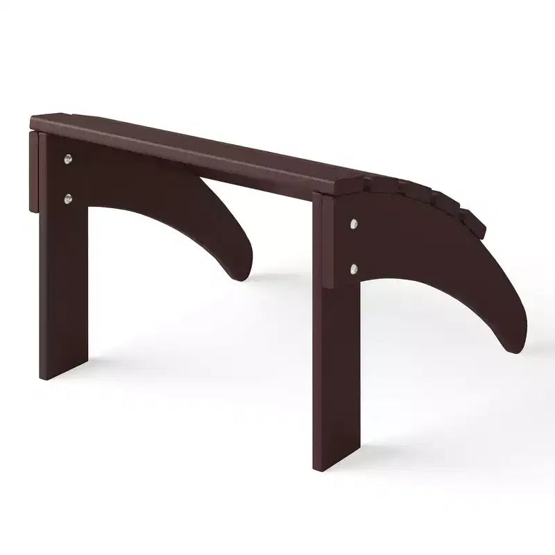 WestinTrends All-Weather Outdoor Patio Poly Adirondack Ottoman Footrest