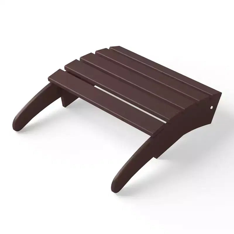 WestinTrends All-Weather Outdoor Patio Poly Adirondack Ottoman Footrest