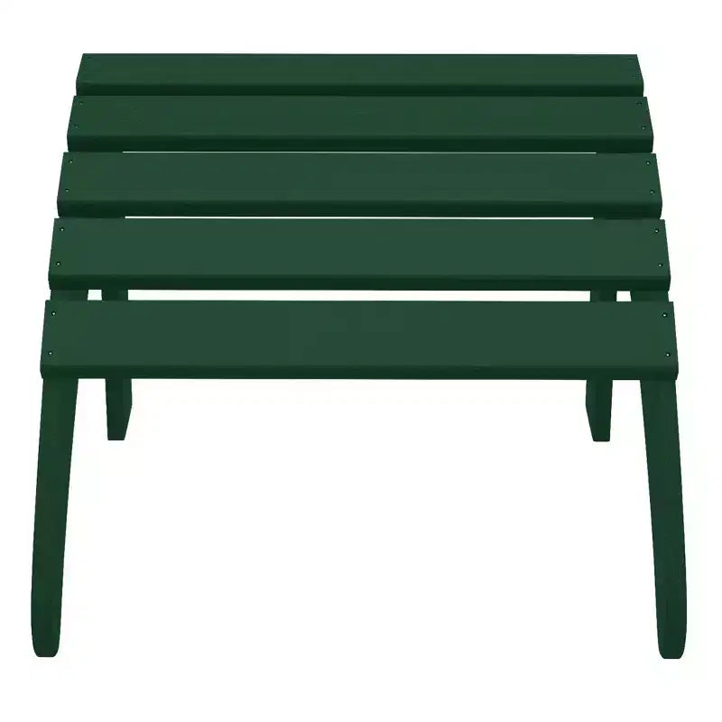 WestinTrends All-Weather Outdoor Patio Poly Adirondack Ottoman Footrest