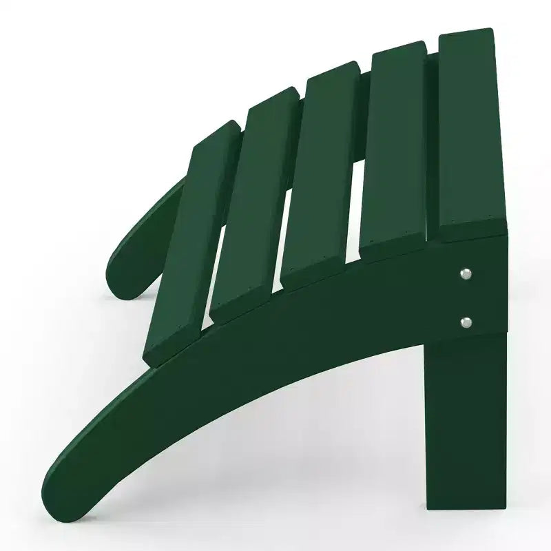 WestinTrends All-Weather Outdoor Patio Poly Adirondack Ottoman Footrest