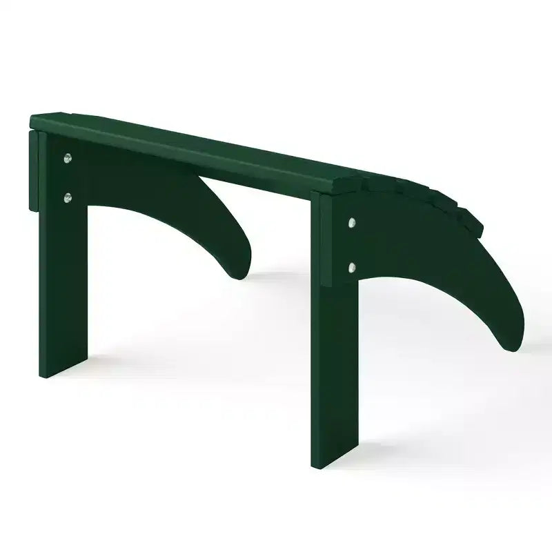 WestinTrends All-Weather Outdoor Patio Poly Adirondack Ottoman Footrest
