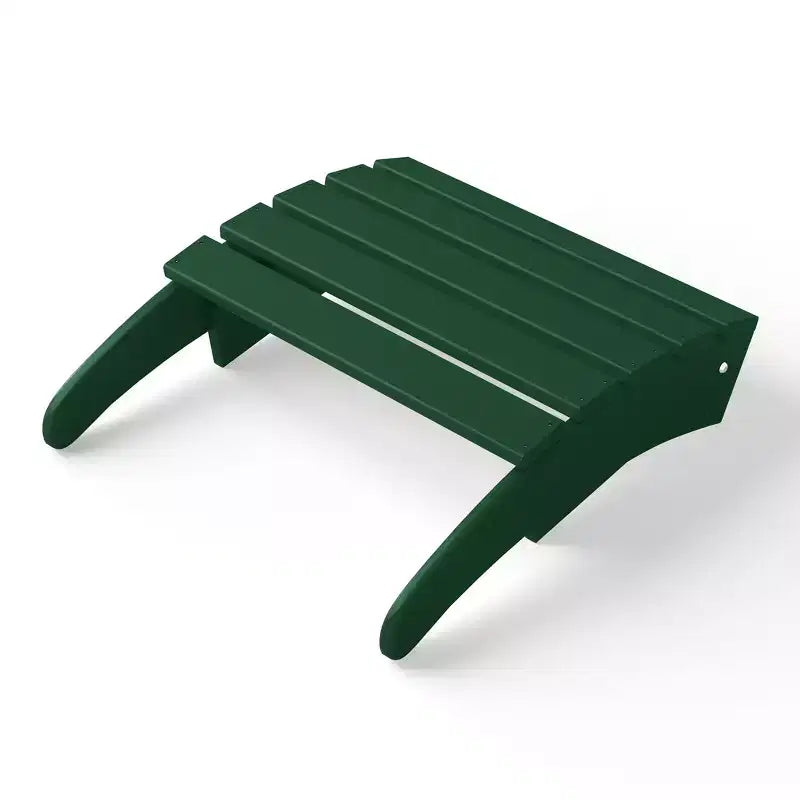 WestinTrends All-Weather Outdoor Patio Poly Adirondack Ottoman Footrest