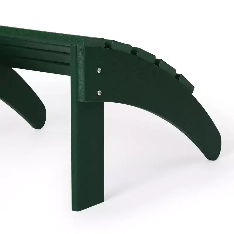 WestinTrends All-Weather Outdoor Patio Poly Adirondack Ottoman Footrest