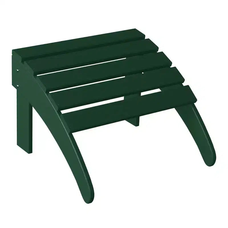 WestinTrends All-Weather Outdoor Patio Poly Adirondack Ottoman Footrest