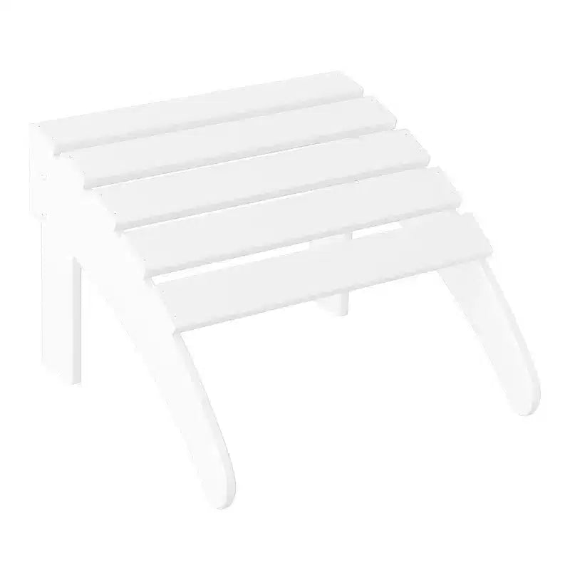 WestinTrends All-Weather Outdoor Patio Poly Adirondack Ottoman Footrest
