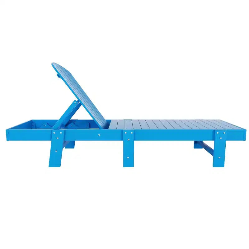 WestinTrends Dylan Adirondack Poly Reclining Chaise Lounge