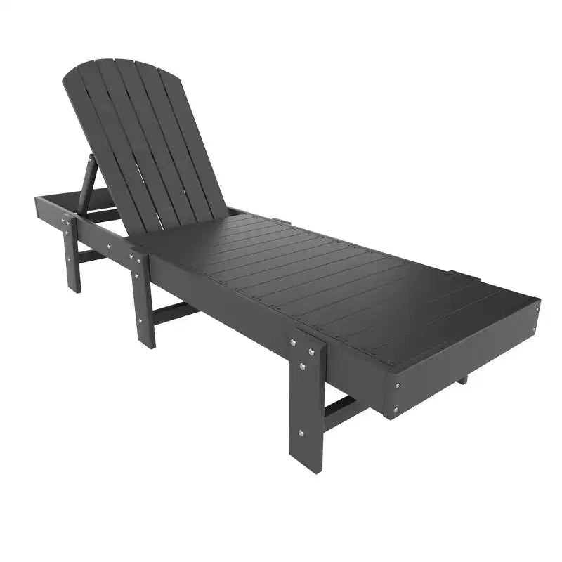WestinTrends Dylan Classic Adirondack Poly Reclining Chaise Lounge (Set of 2pcs)