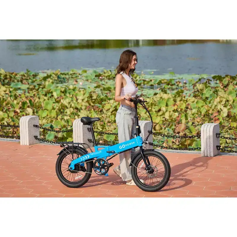 GoPowerBike GoVolt Folding Electric Bike | Open Box