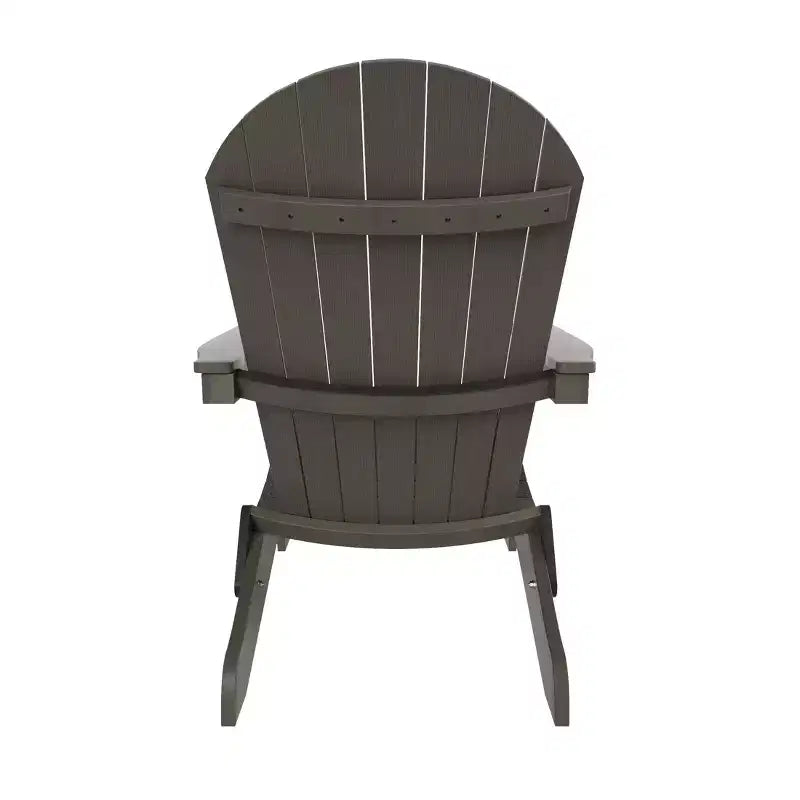 Chaises Adirondack pliantes d'extérieur WestinTrends Tuscany HIPS avec ottomans (ensemble de conversation de 4 pièces)