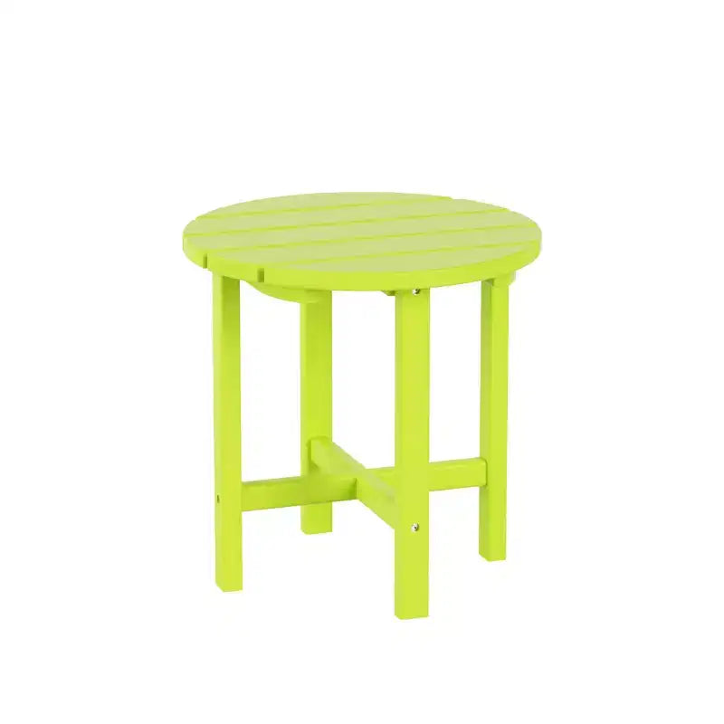 WestinTrends Dylan HDPE Outdoor Patio Adirondack Chair with Side Table (2-Piece Set)