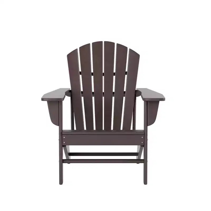 WestinTrends Dylan HDPE Outdoor Patio Adirondack Conversation Set (3-Piece)