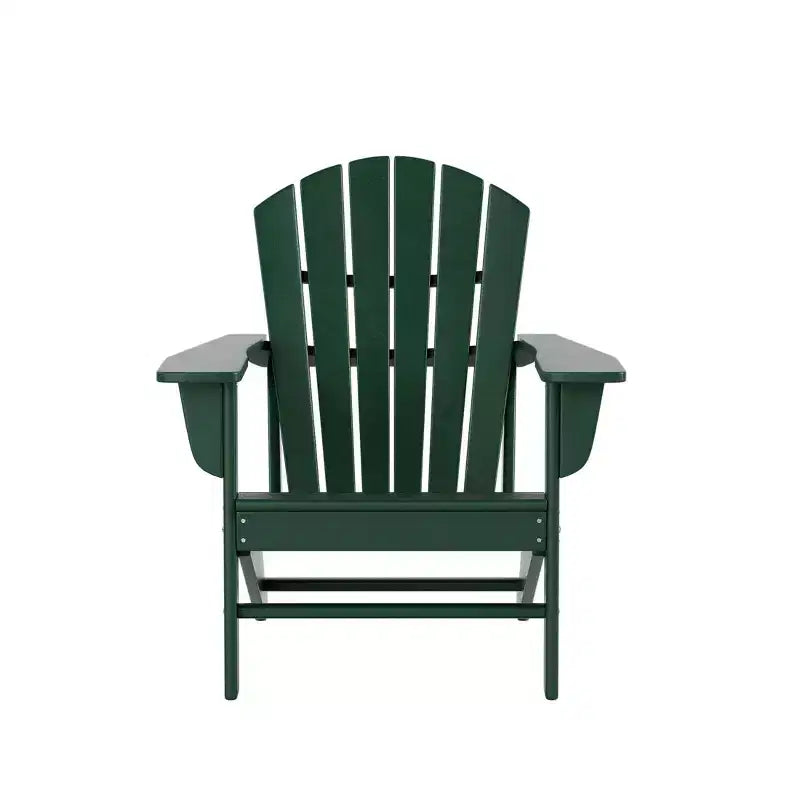 WestinTrends Dylan HDPE Outdoor Patio Adirondack Conversation Set (3-Piece)