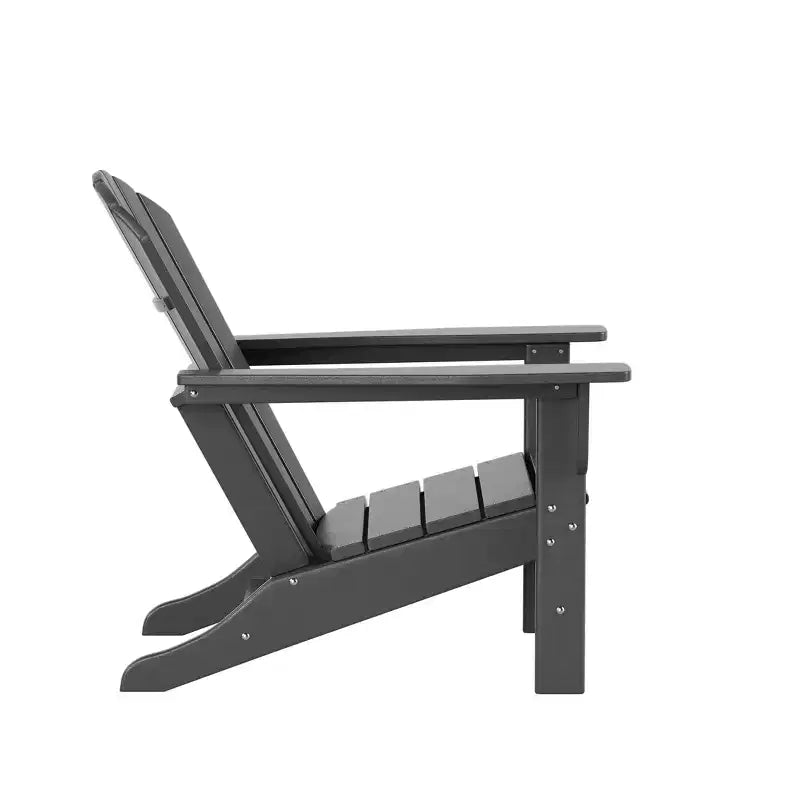 WestinTrends Dylan HDPE Outdoor Patio Adirondack Conversation Set (3-Piece)