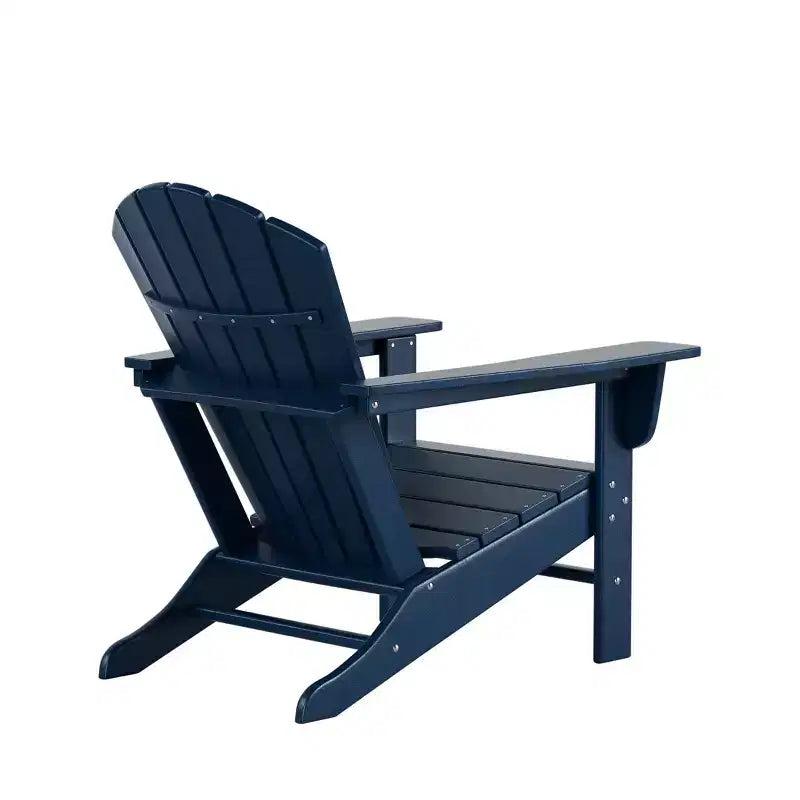 WestinTrends Dylan HDPE Outdoor Patio Adirondack Conversation Set (3-Piece)