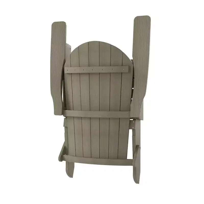 WestinTrends Tuscany HIPS -Outdoor Patio Folding Adirondack Conversation Set (3-Piece)