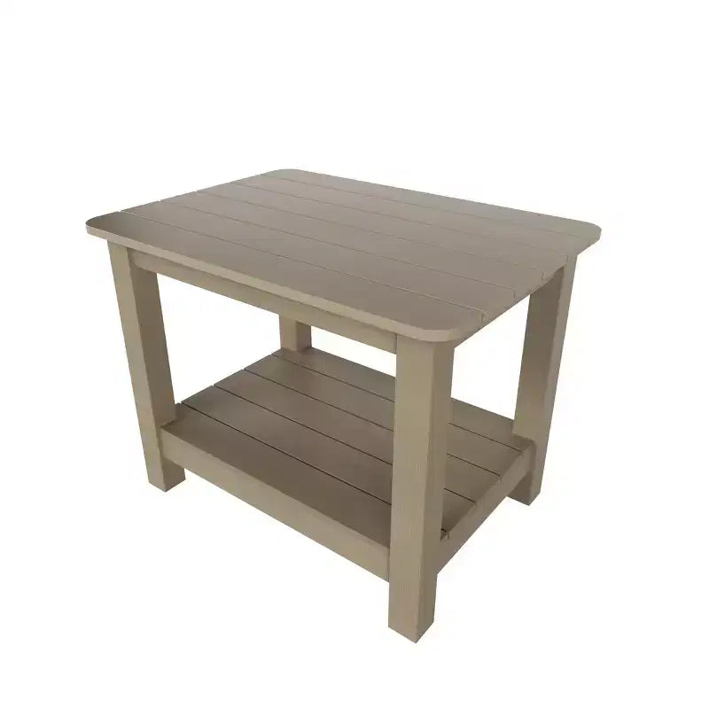 WestinTrends Tuscany HIPSOutdoorPatioFoldingAdirondackChair with Ottoman and Side Table (3-Piece)