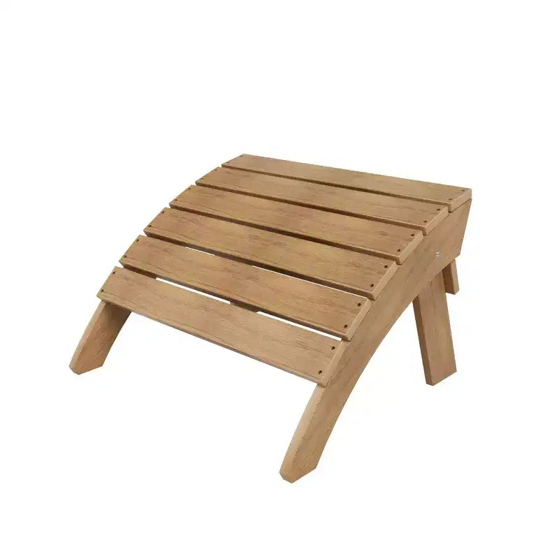 WestinTrends Tuscany HIPSOutdoorPatioFoldingAdirondackChair with Ottoman and Side Table (3-Piece)