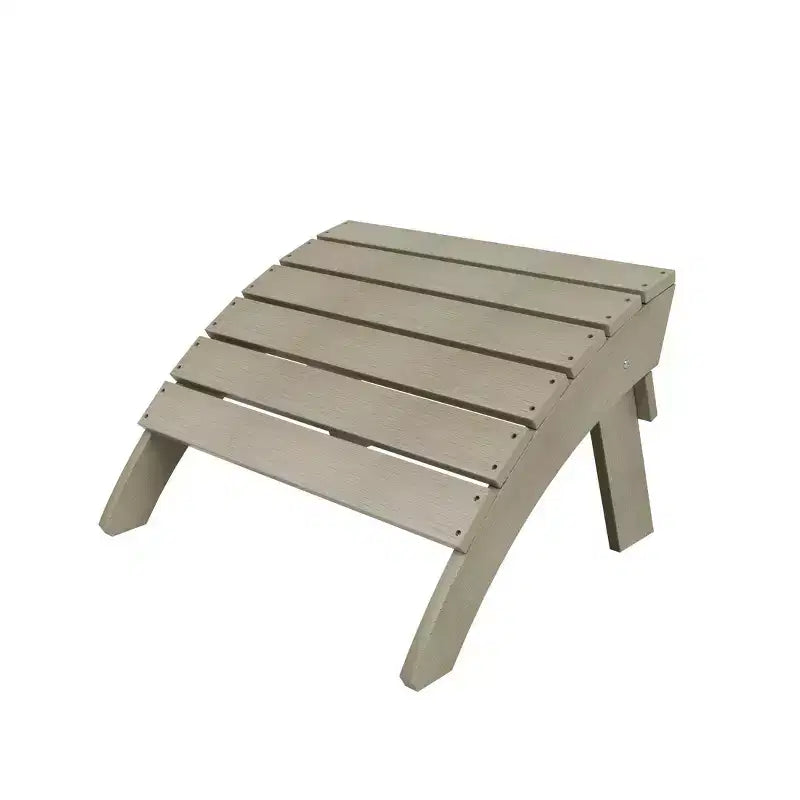 WestinTrends Tuscany HIPSOutdoorPatioFoldingAdirondackChair with Ottoman and Side Table (3-Piece)