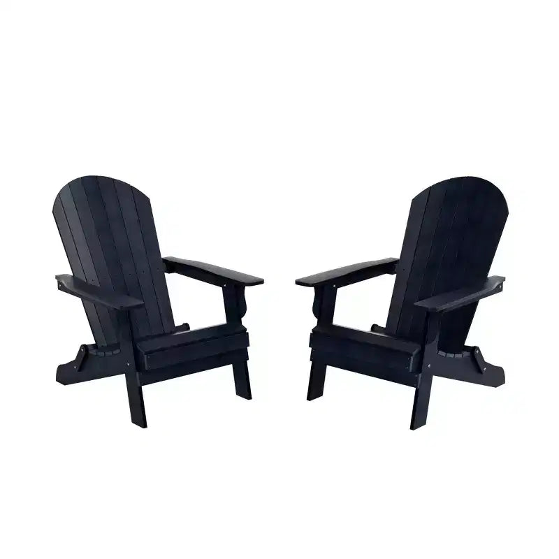 WestinTrends Tuscany HIPSOutdoorPatioFoldingAdirondackChair (Set of 2)