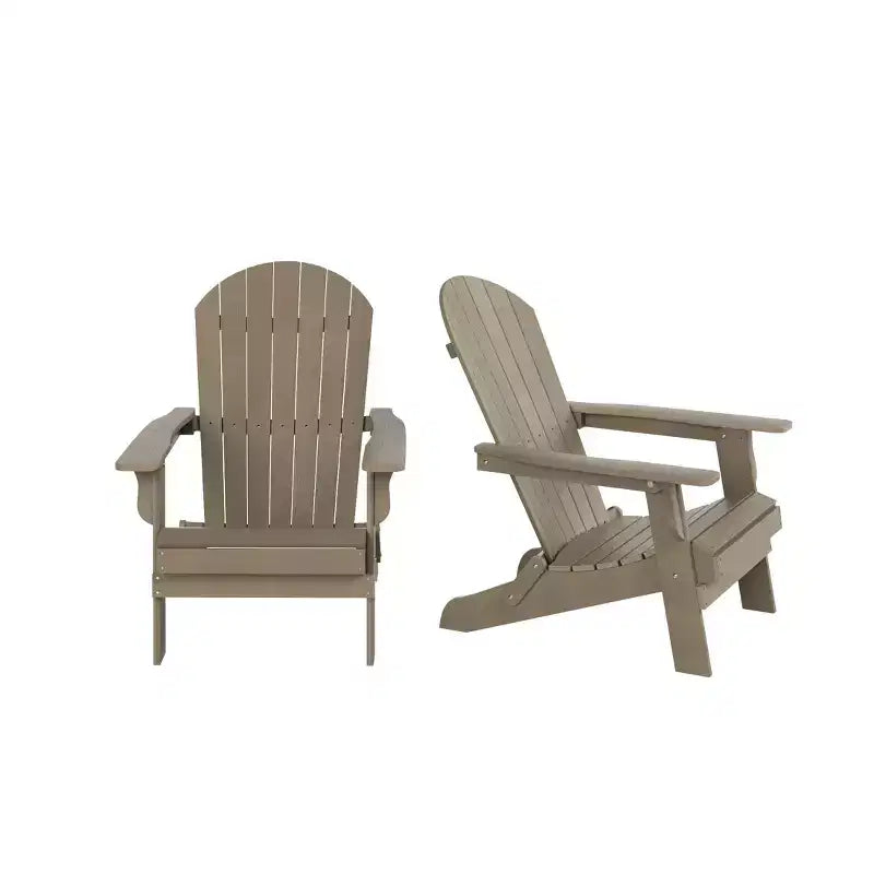 WestinTrends Tuscany HIPSOutdoorPatioFoldingAdirondackChair (Set of 2)