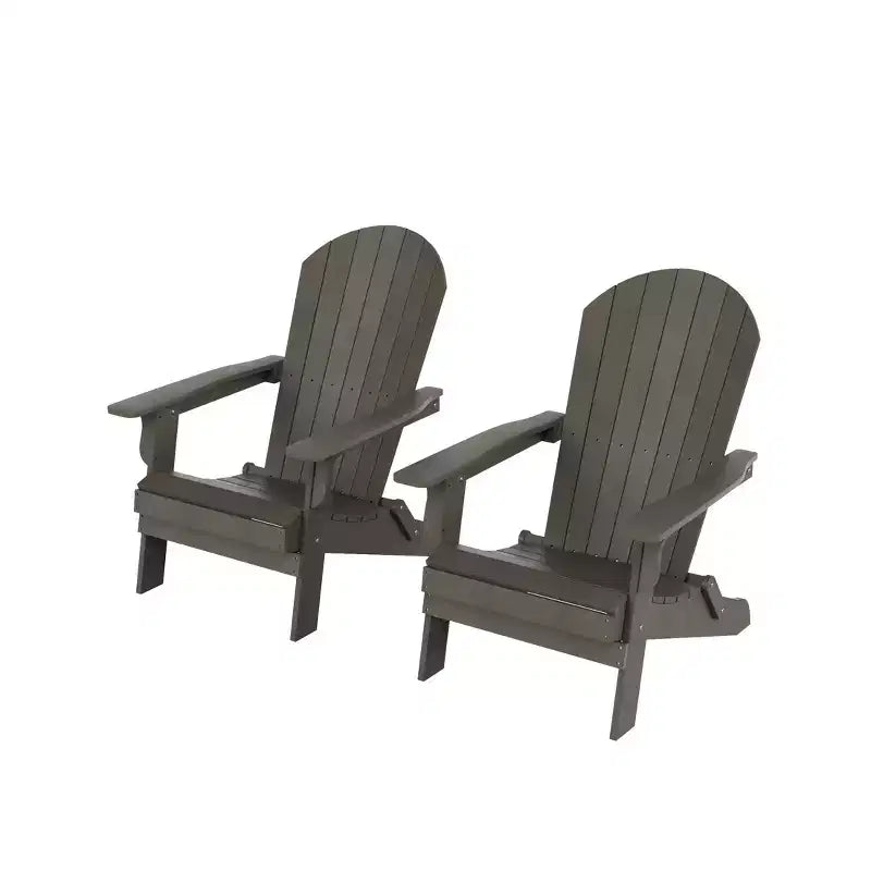 WestinTrends Tuscany HIPSOutdoorPatioFoldingAdirondackChair (Set of 2)