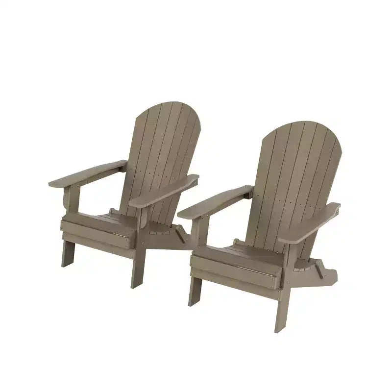 WestinTrends Tuscany HIPSOutdoorPatioFoldingAdirondackChair (Set of 2)