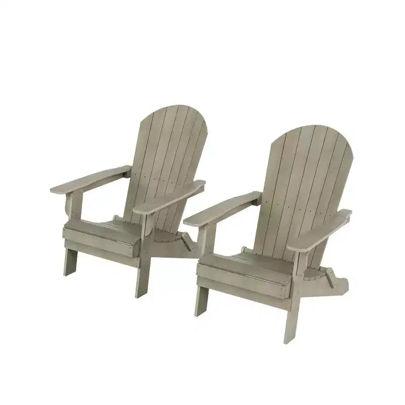 WestinTrends Tuscany HIPSOutdoorPatioFoldingAdirondackChair (Set of 2)