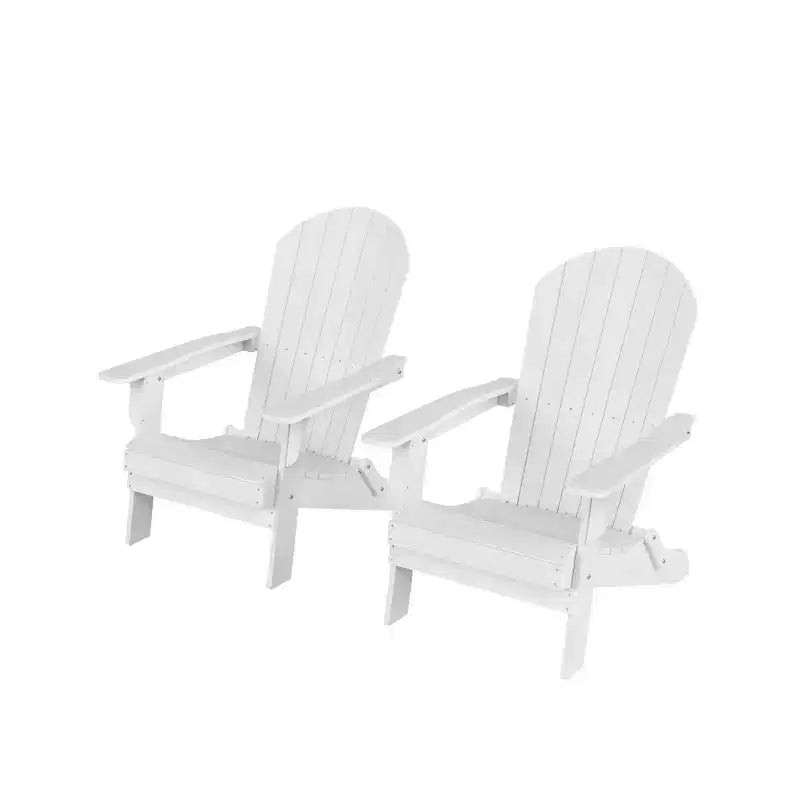 WestinTrends Tuscany HIPSOutdoorPatioFoldingAdirondackChair (Set of 2)