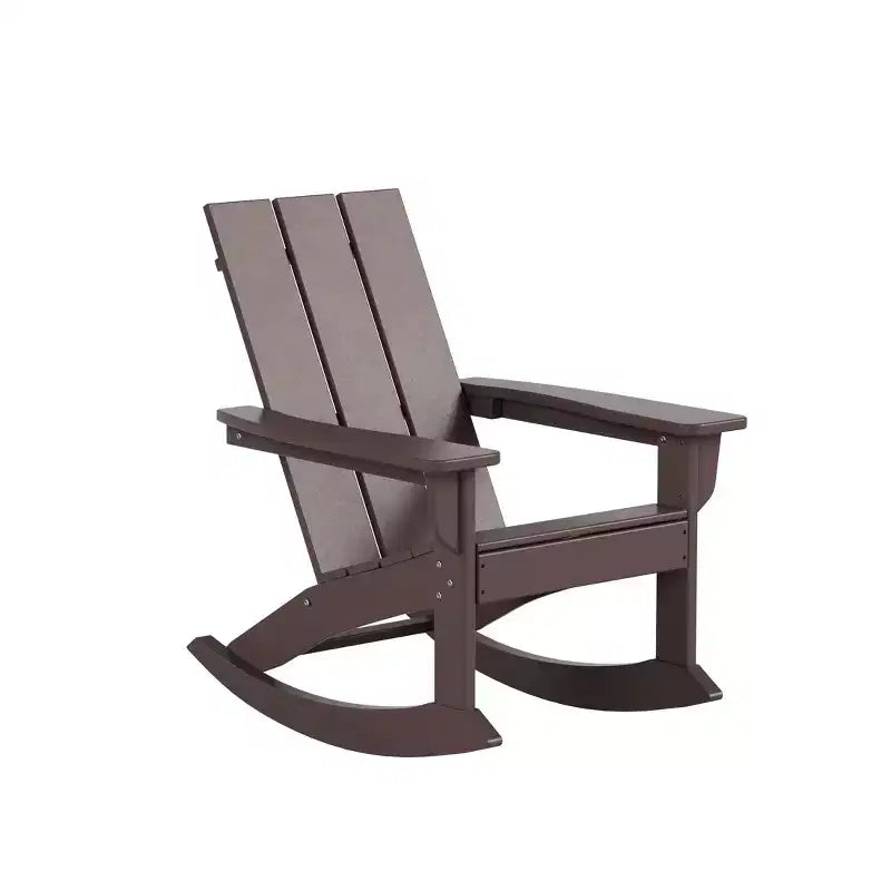 Chaise berçante d'extérieur moderne WestinTrends Adirondack (lot de 4)
