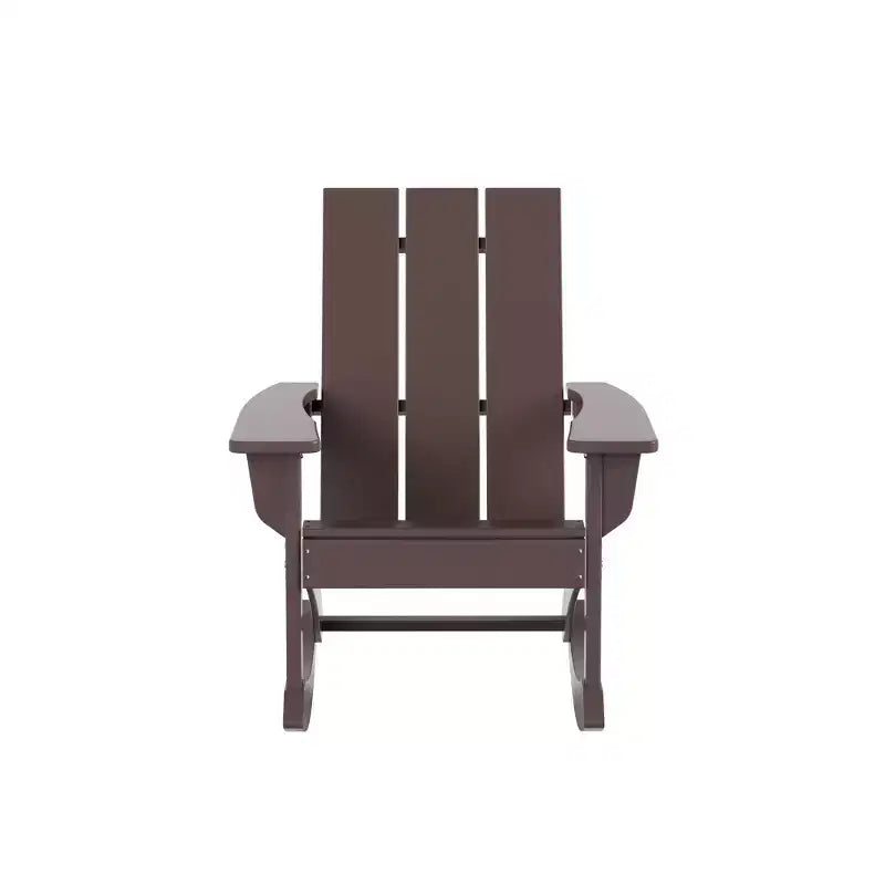 Chaise berçante d'extérieur moderne WestinTrends Adirondack (lot de 4)