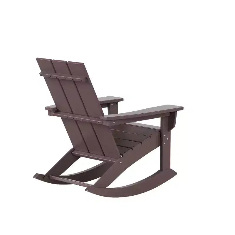 Chaise berçante d'extérieur moderne WestinTrends Adirondack (lot de 4)