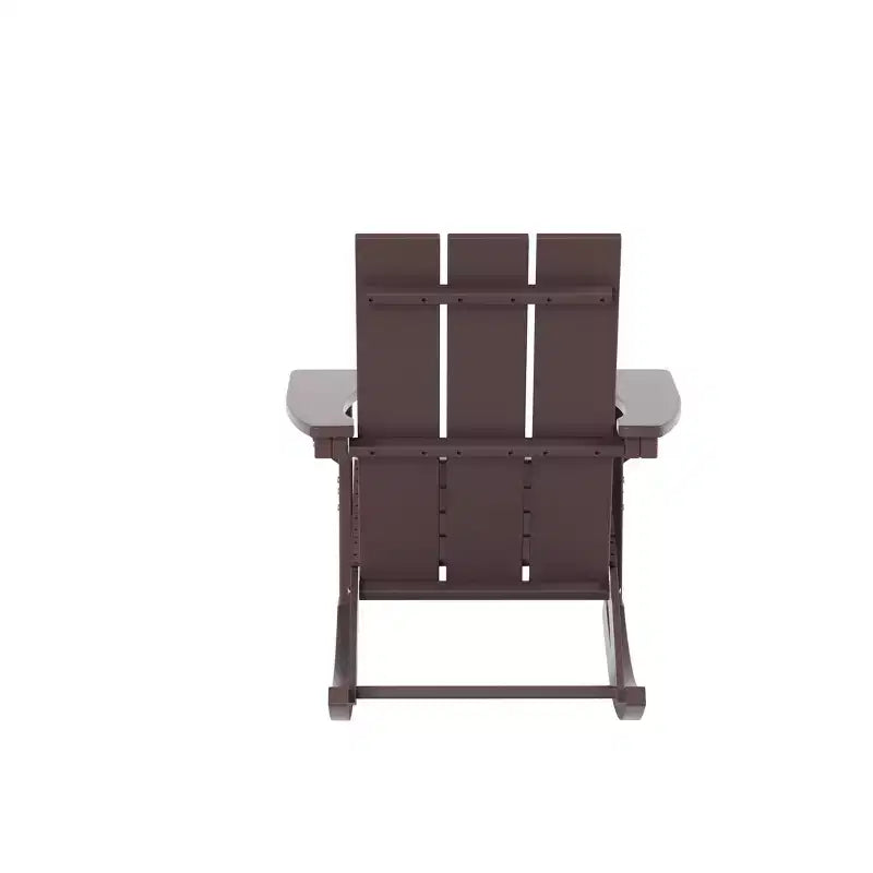 Chaise berçante d'extérieur moderne WestinTrends Adirondack (lot de 4)