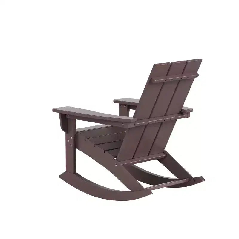 Chaise berçante d'extérieur moderne WestinTrends Adirondack (lot de 4)