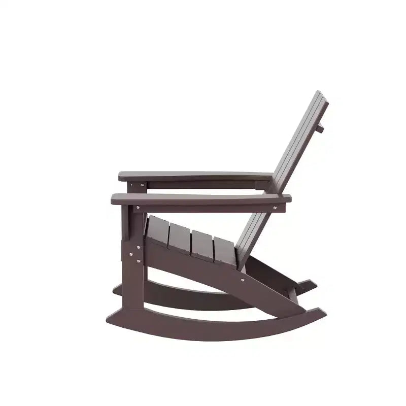 Chaise berçante d'extérieur moderne WestinTrends Adirondack (lot de 4)