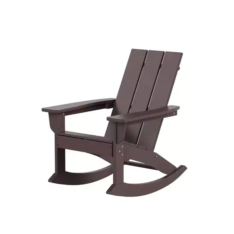 Chaise berçante d'extérieur moderne WestinTrends Adirondack (lot de 4)