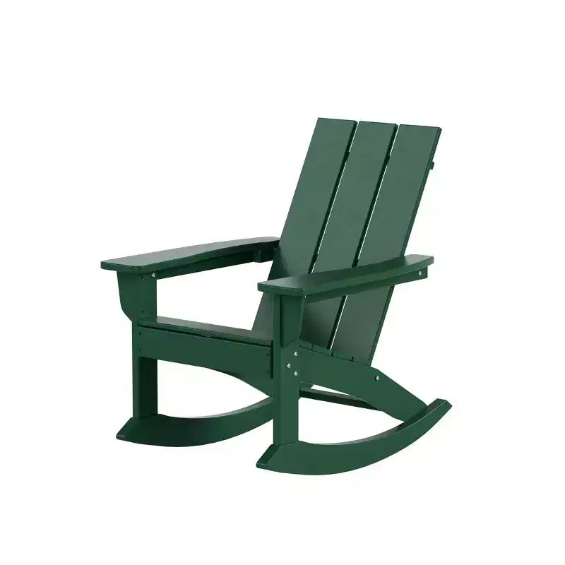 Chaise berçante d'extérieur moderne WestinTrends Adirondack (lot de 4)