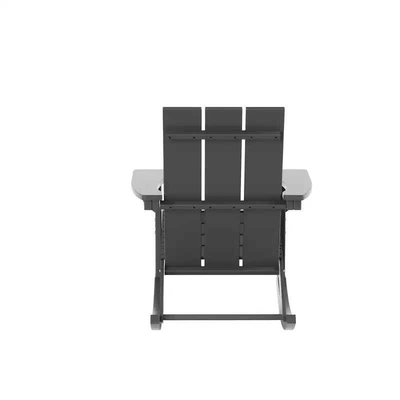 Chaise berçante d'extérieur moderne WestinTrends Adirondack (lot de 4)