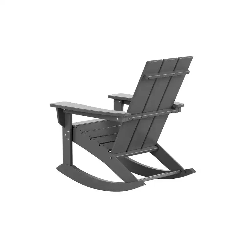Chaise berçante d'extérieur moderne WestinTrends Adirondack (lot de 4)