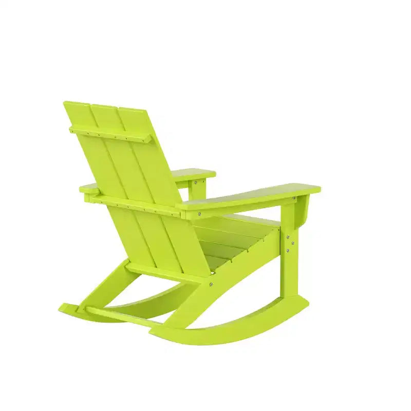 Chaise berçante d'extérieur moderne WestinTrends Adirondack (lot de 4)