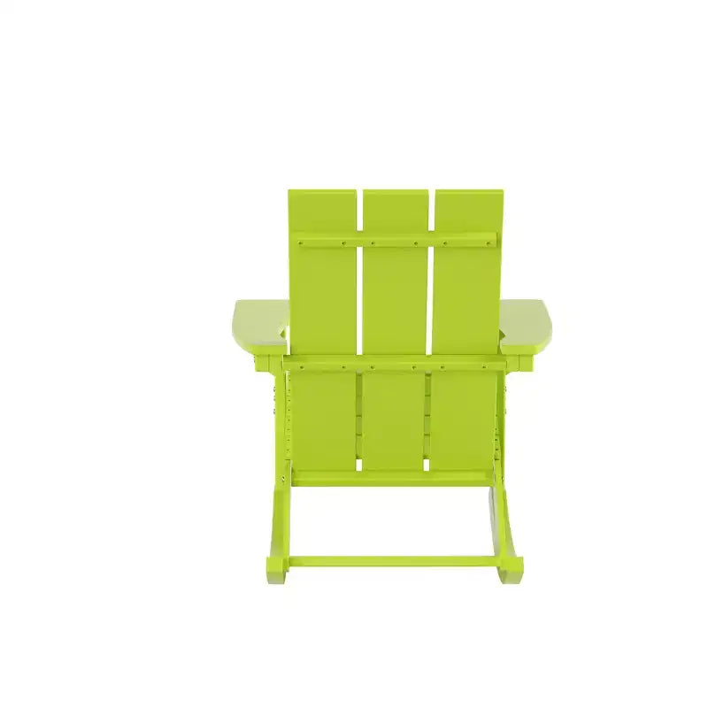 Chaise berçante d'extérieur moderne WestinTrends Adirondack (lot de 4)
