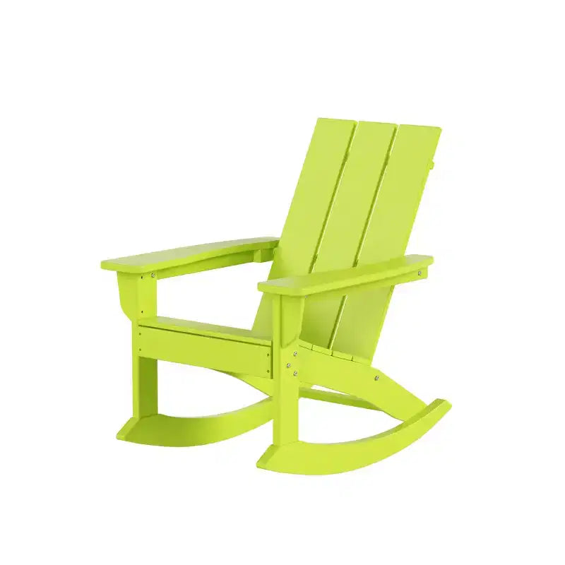 Chaise berçante d'extérieur moderne WestinTrends Adirondack (lot de 4)