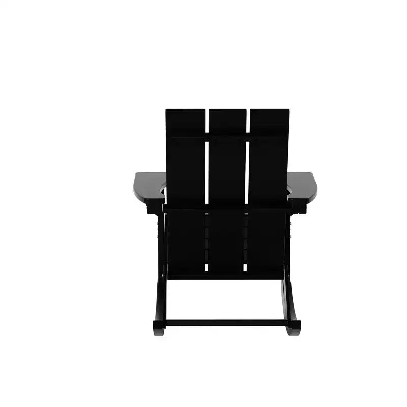 Chaise berçante d'extérieur moderne WestinTrends Adirondack (lot de 4)