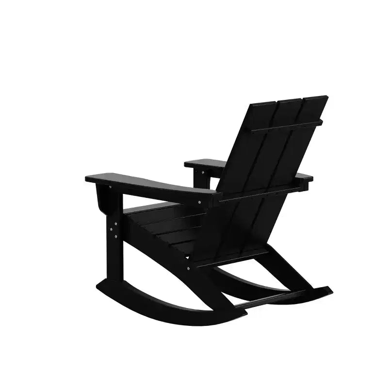 Chaise berçante d'extérieur moderne WestinTrends Adirondack (lot de 4)