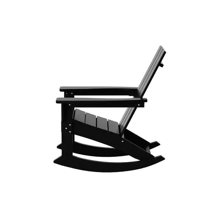Chaise berçante d'extérieur moderne WestinTrends Adirondack (lot de 4)