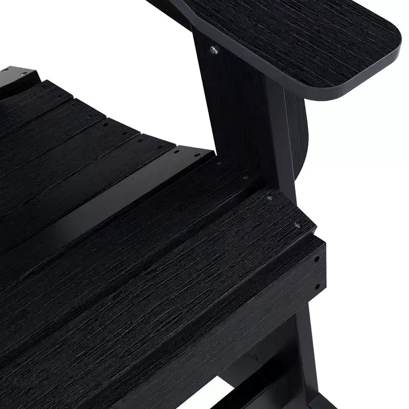 WestinTrends 2-Piece Outdoor Patio Adirondack Rocking Chair with Side Table Set