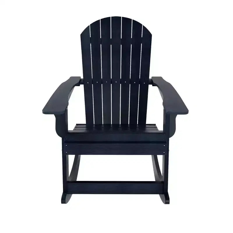 WestinTrends 2-Piece Outdoor Patio All-weather Adirondack Rocking Chair Set