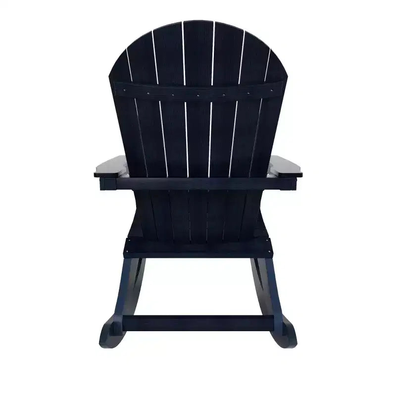 WestinTrends 2-Piece Outdoor Patio All-weather Adirondack Rocking Chair Set